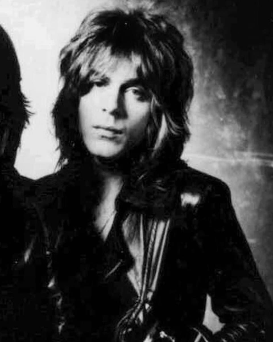 Geprüftes Portrait von Randy Rhoads. Quelle: Jet Records.