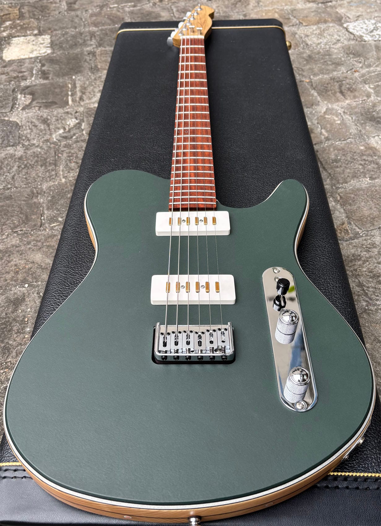 Marcoguitars British Racing Green Tele — photo 2