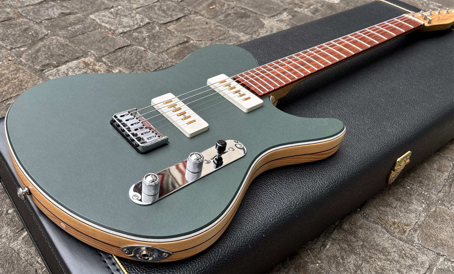 Marcoguitars British Racing Green Tele — photo 6