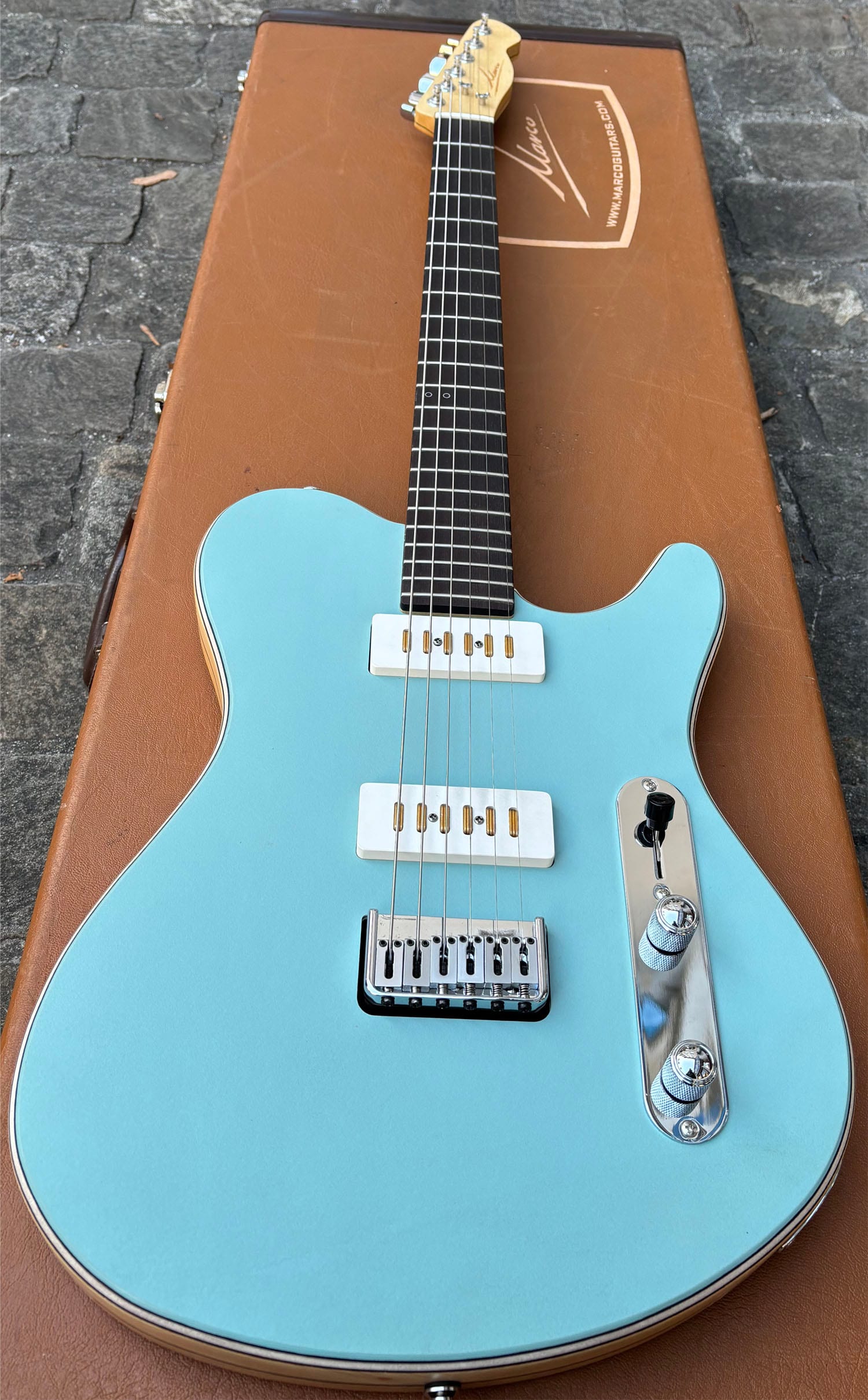 Marcoguitars Baby Blue Tele — photo 2