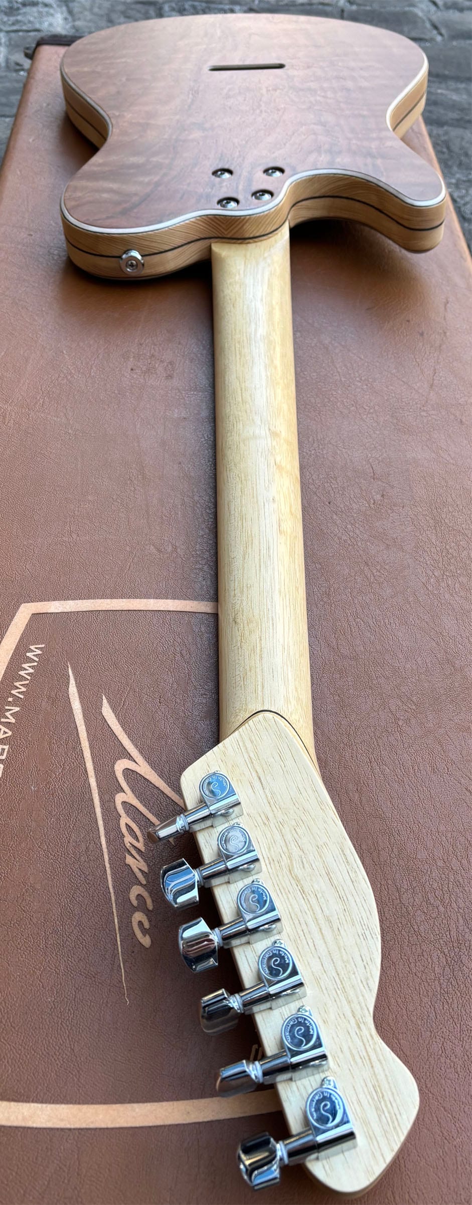 Marcoguitars Baby Blue Tele — photo 4