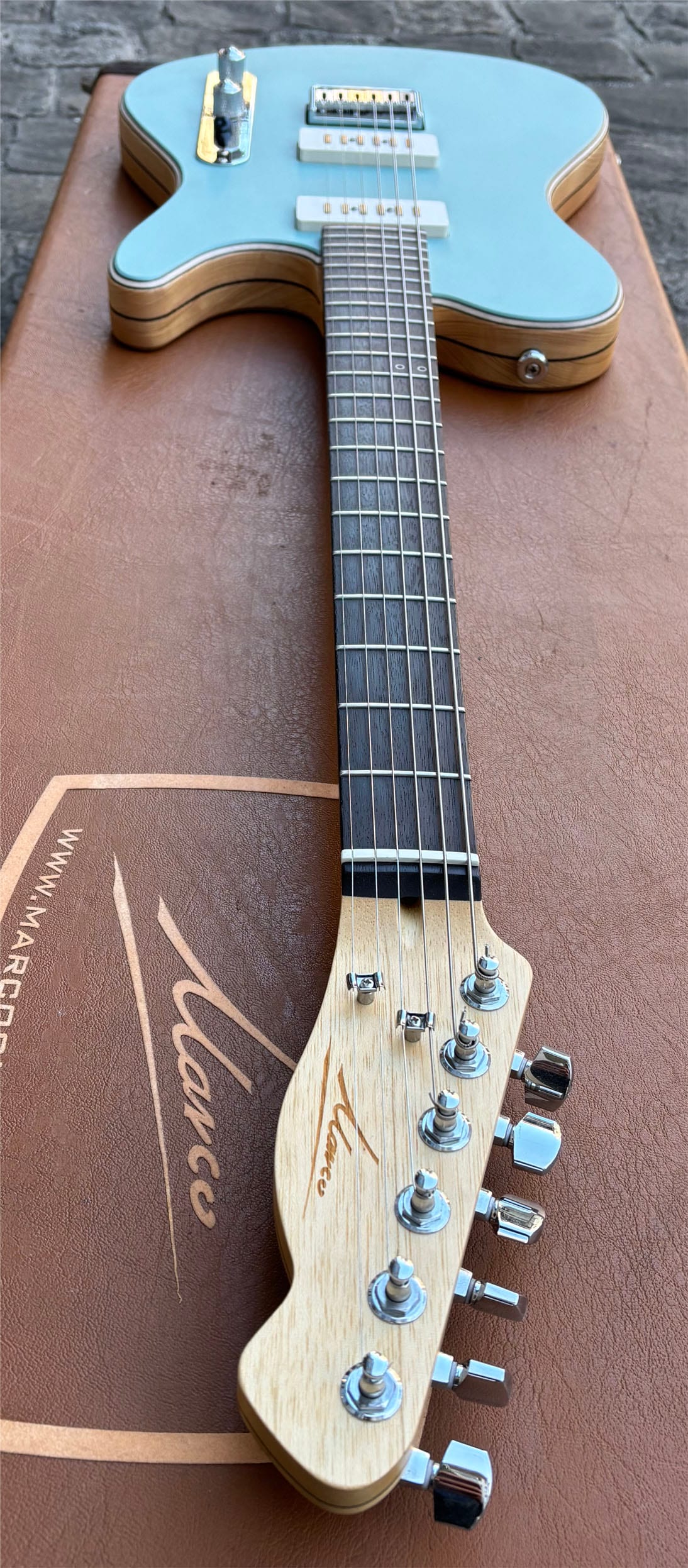 Marcoguitars Baby Blue Tele — photo 5
