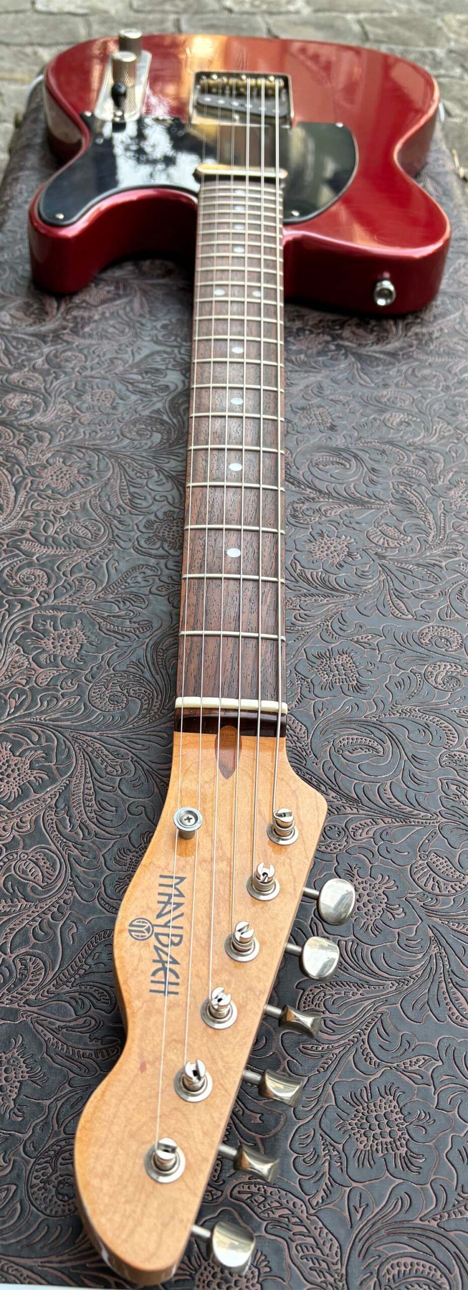 Maybach Teleman T61 Wine Red Metallic Aged