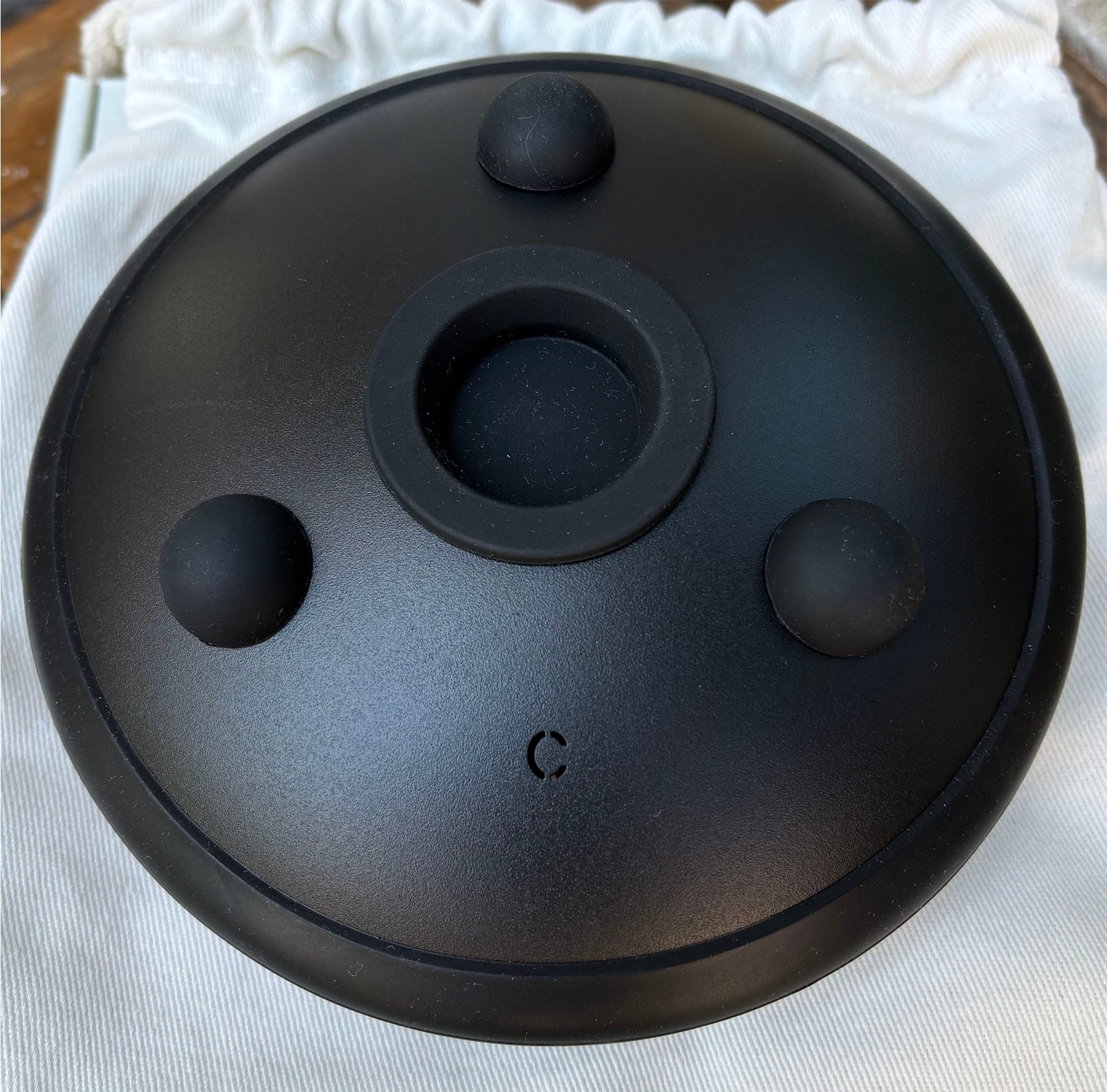 Sela Melody Tongue Drum 6“ C Major Black — photo 3