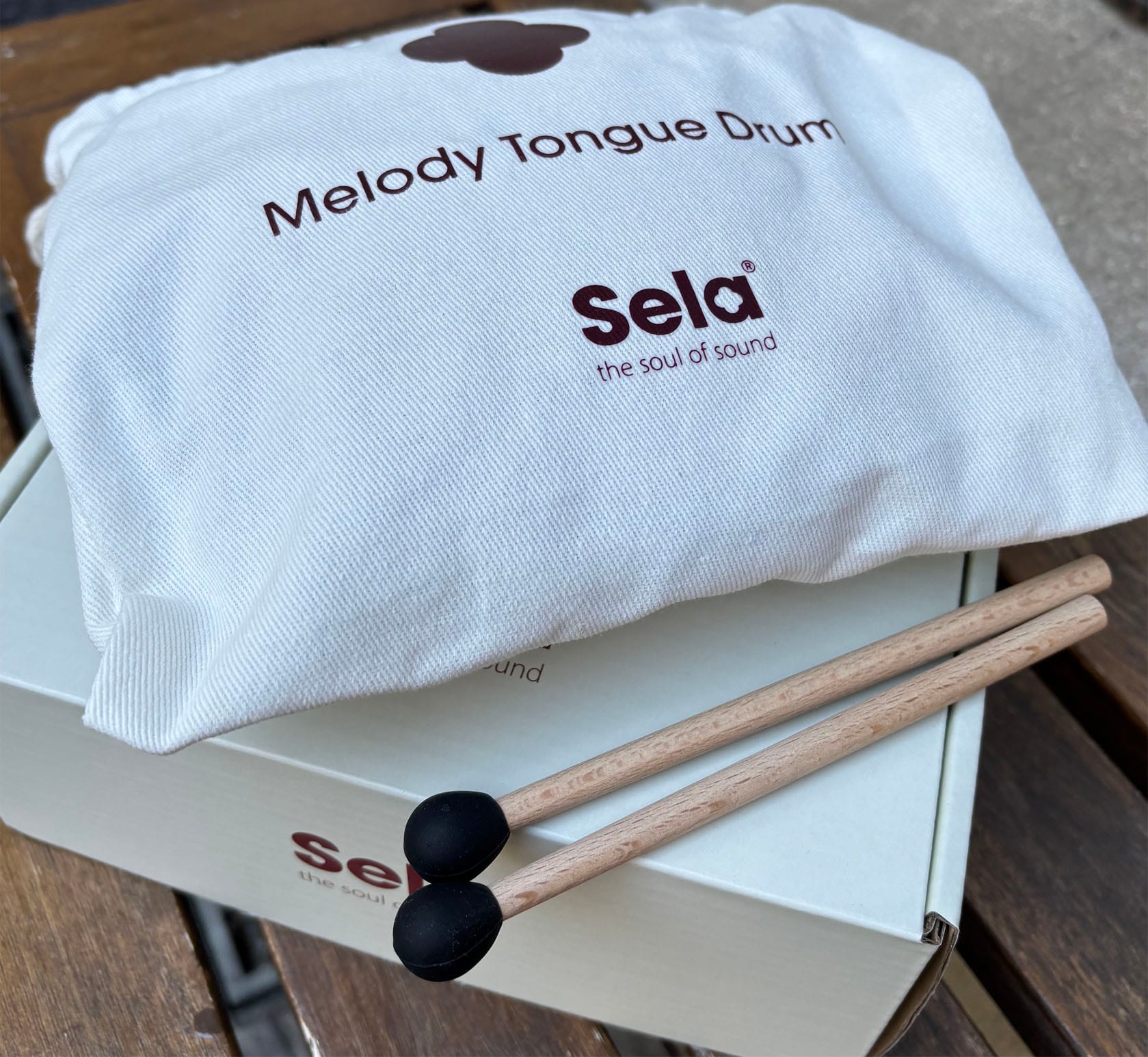 Sela Melody Tongue Drum 6“ C Major Black — photo 4