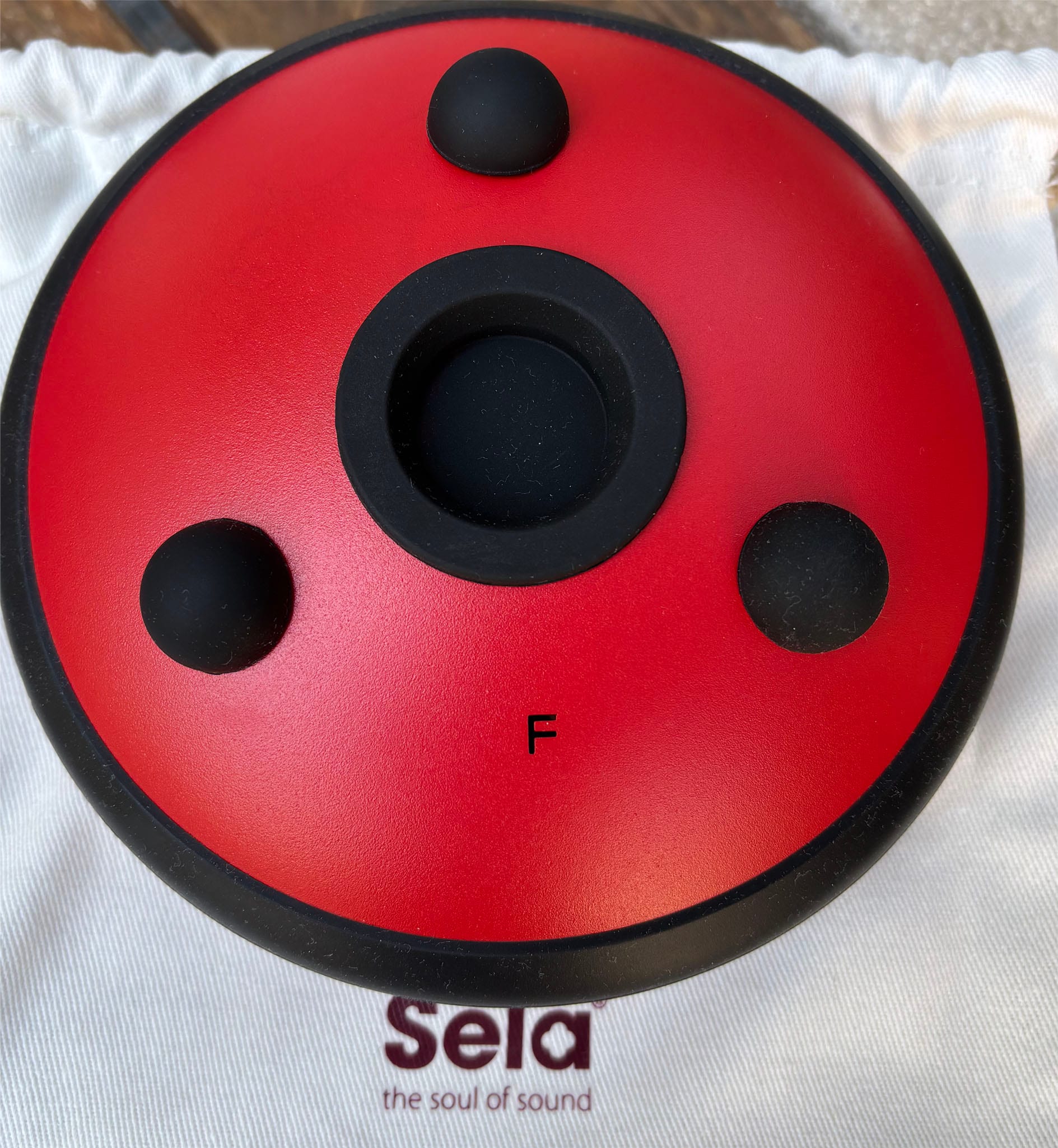 Sela Melody Tongue Drum 6“ F Minor Pentatonic Red — photo 2