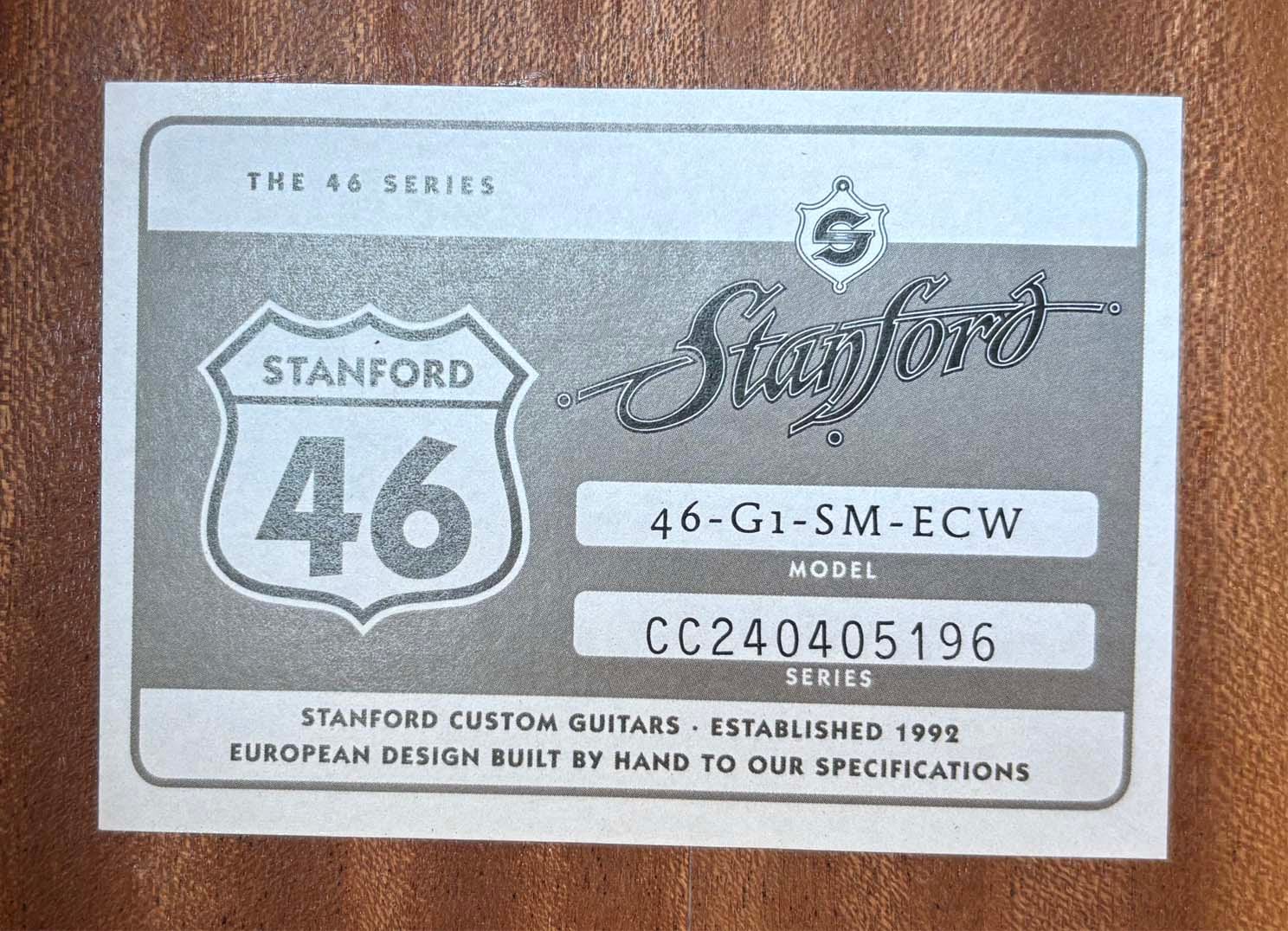 Standford 46-G1-CO-ECW — photo 7