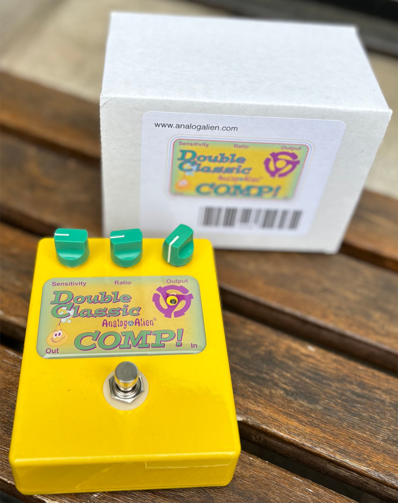 Analog Alien Double Classic Comp (Compressor Pedal) — photo 1