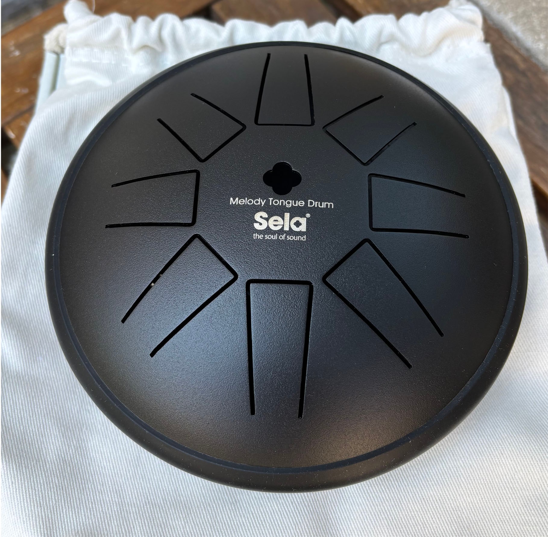 Sela Melody Tongue Drum 6“ C Major Black — photo 1