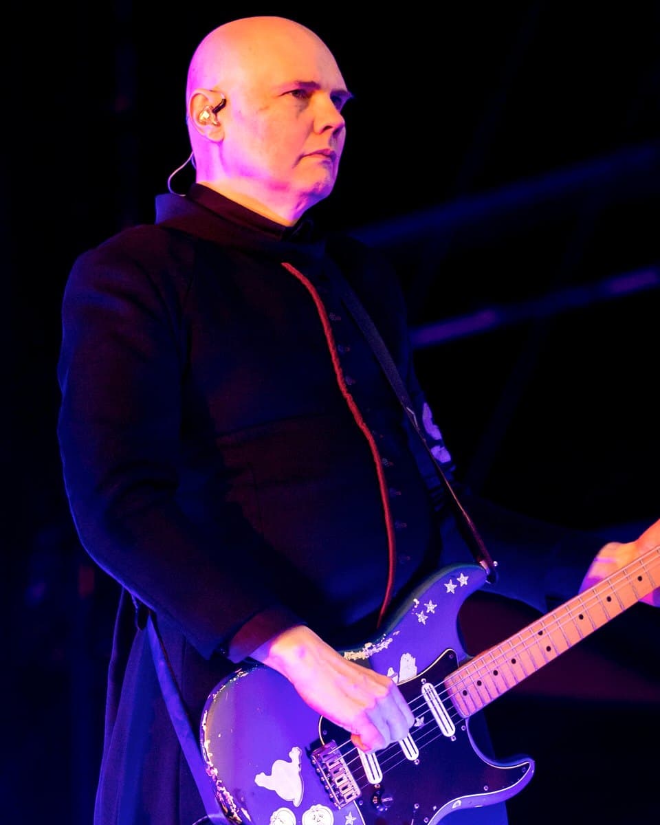 Geprüftes Portrait von Billy Corgan. Quelle: Sven Mandel.