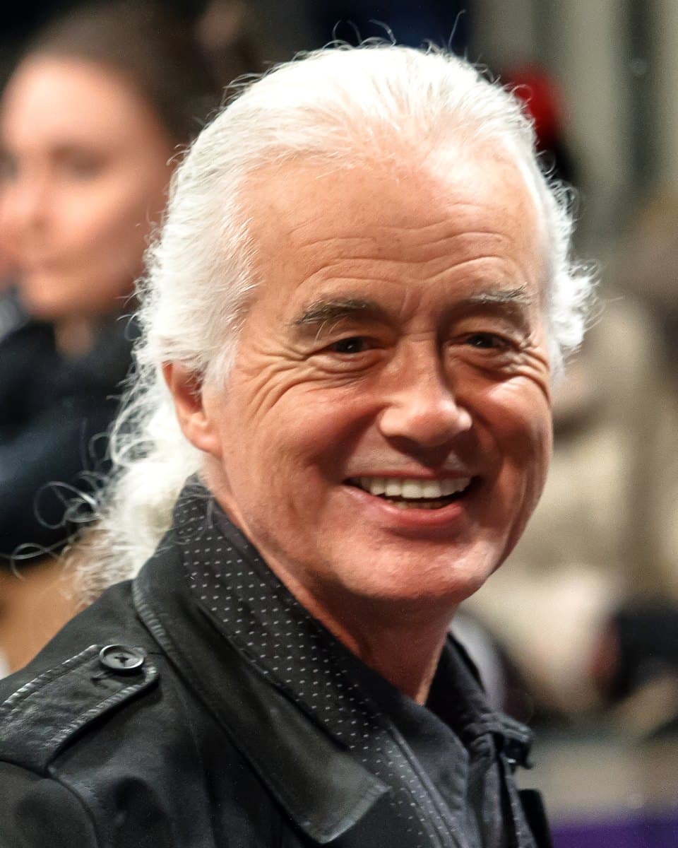 Geprüftes Portrait von Jimmy Page. Quelle: Avda.