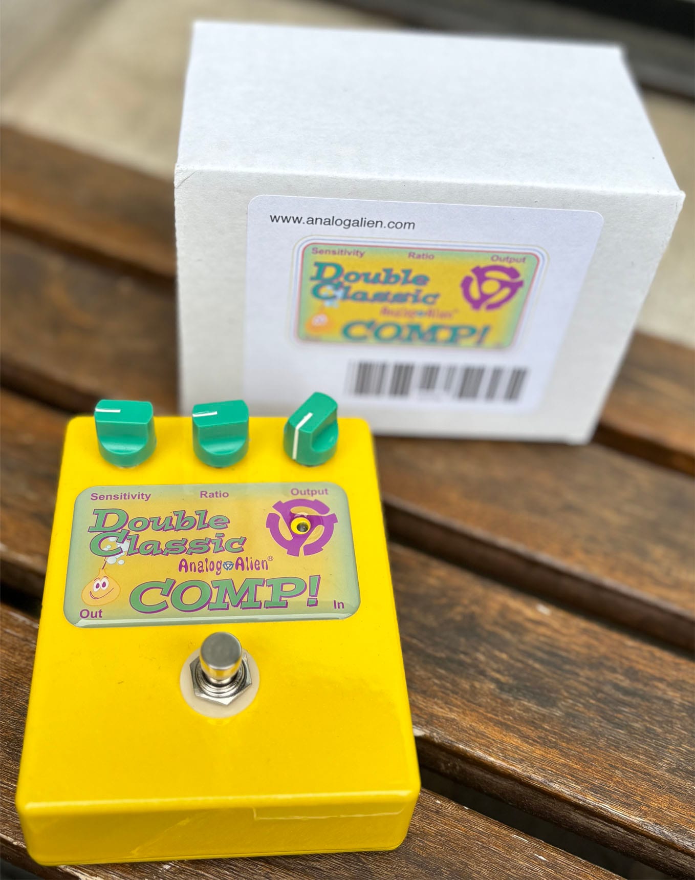 Analog Alien Double Classic Comp (Compressor Pedal)