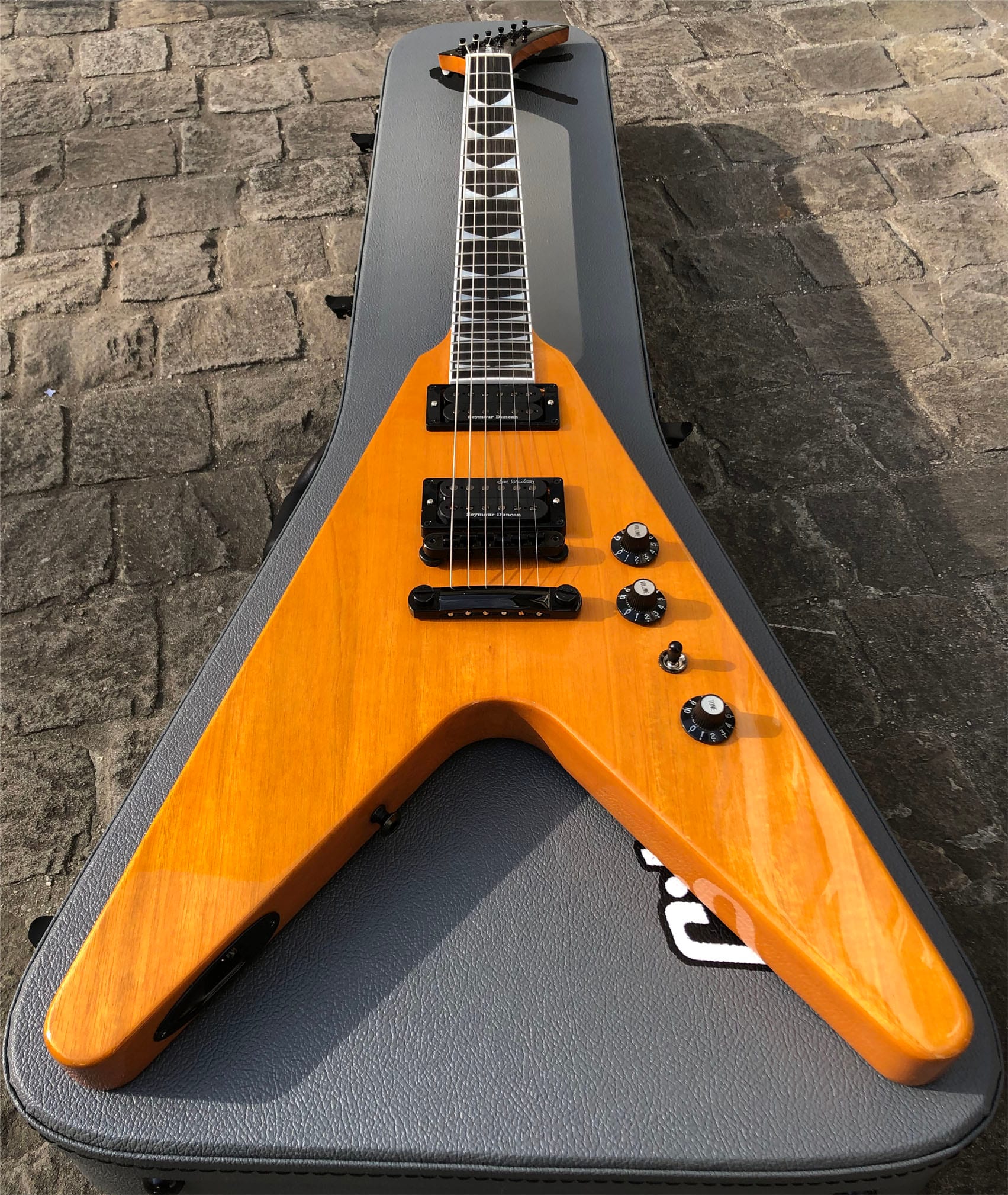 Gibson Dave Mustaine Flying V EXP Antique Natural — photo 3