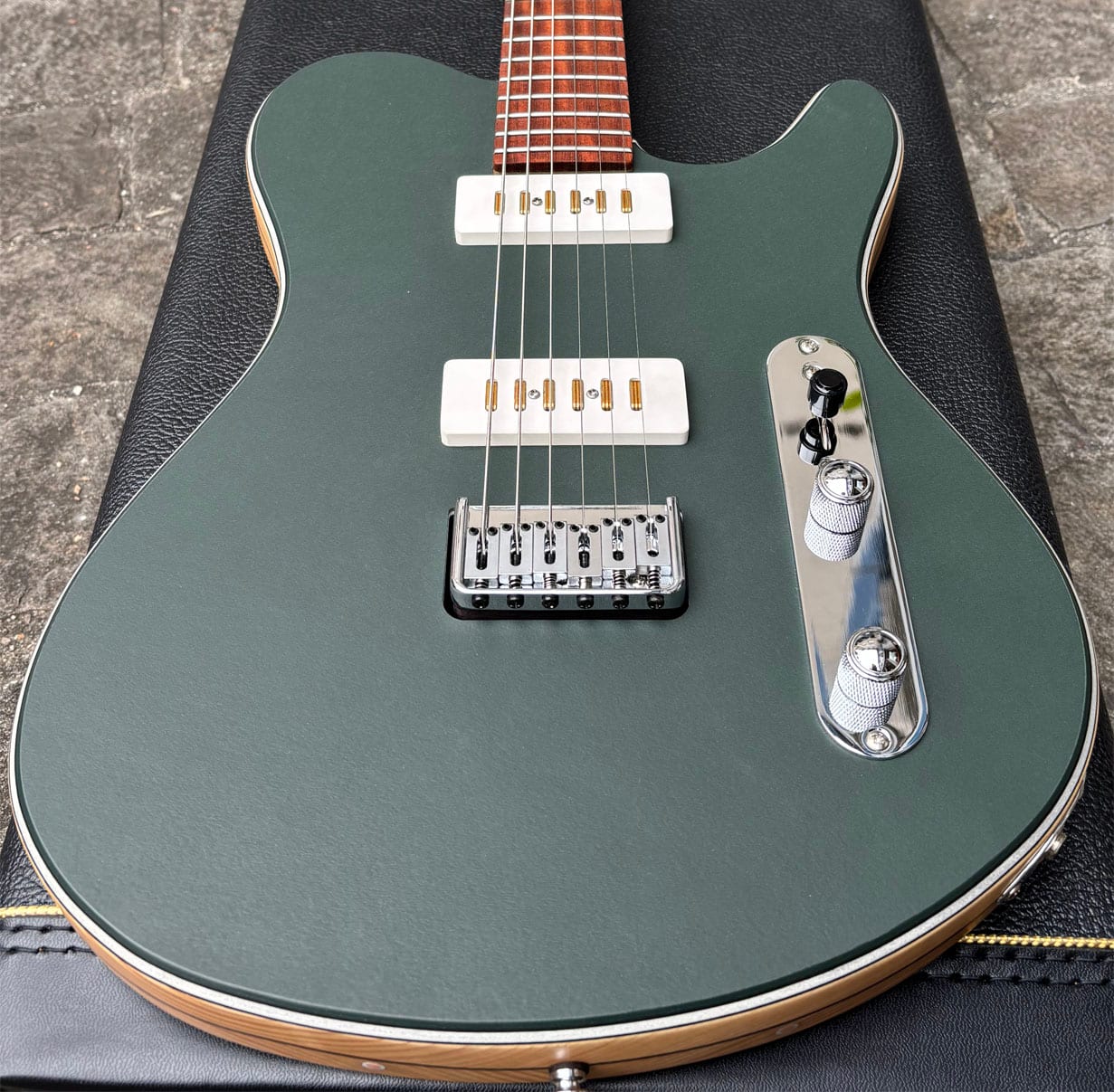 Marcoguitars British Racing Green Tele