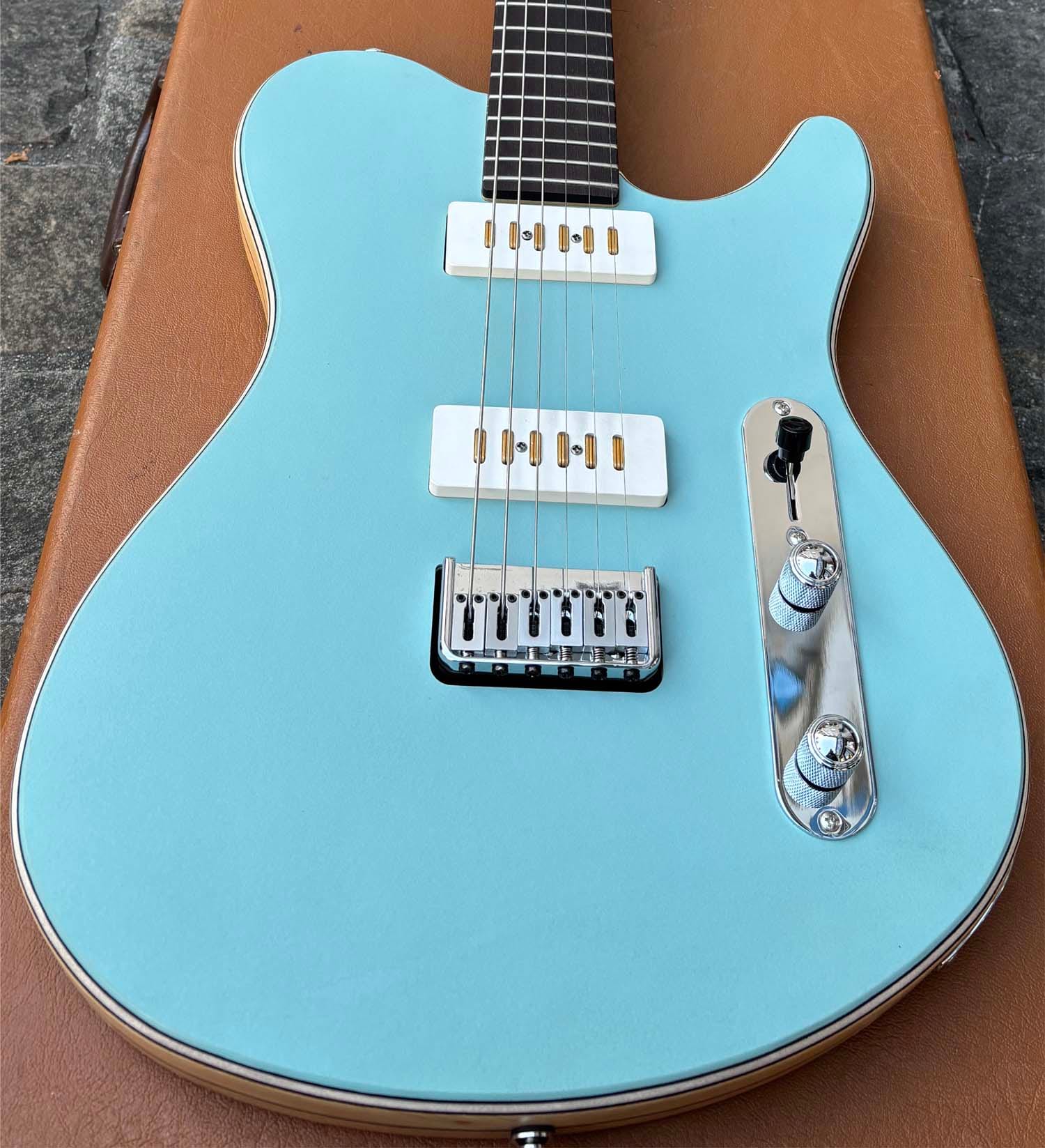 Marcoguitars Baby Blue Tele