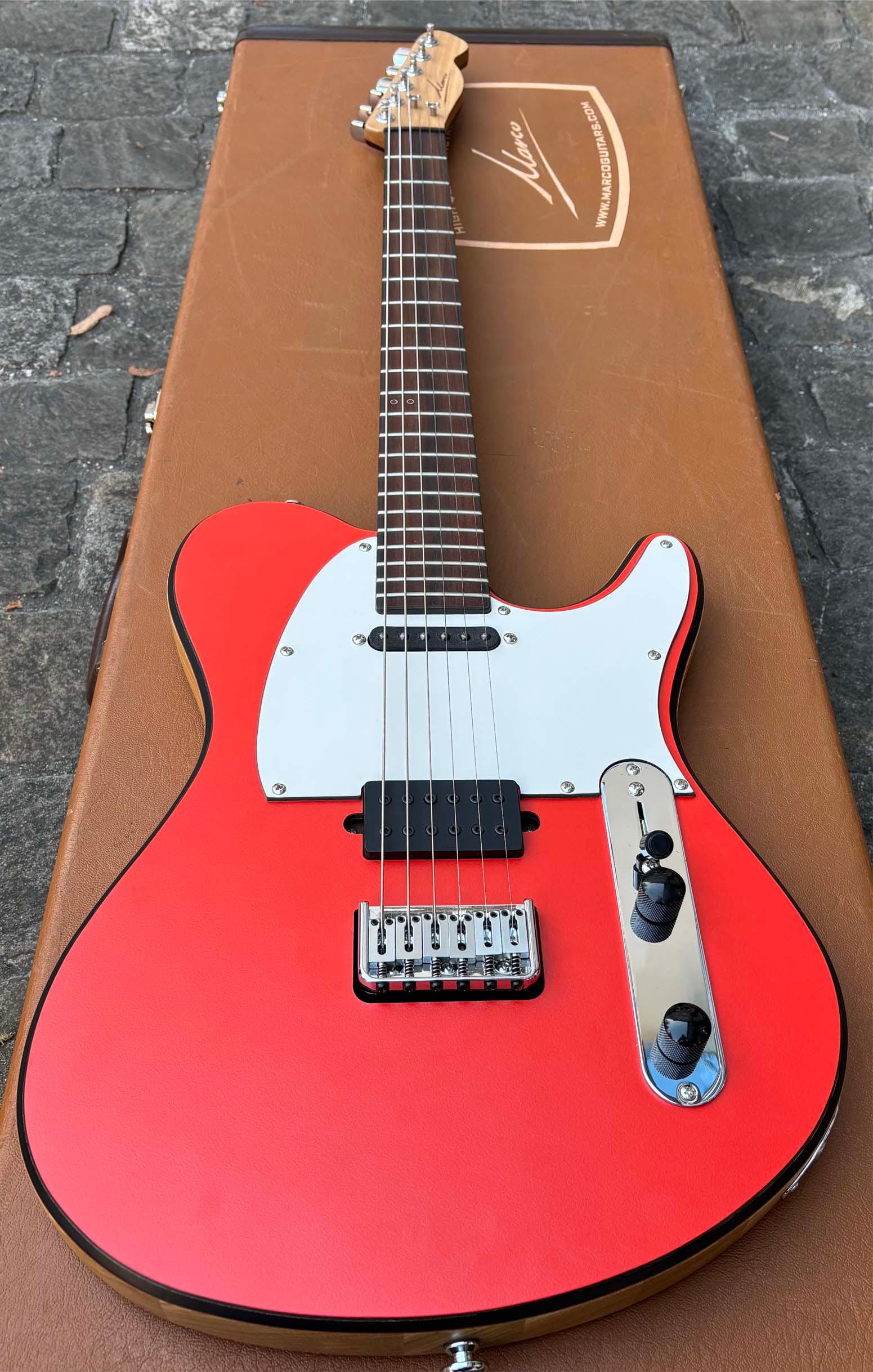 Marcoguitars Lipstick Red Tele — photo 2