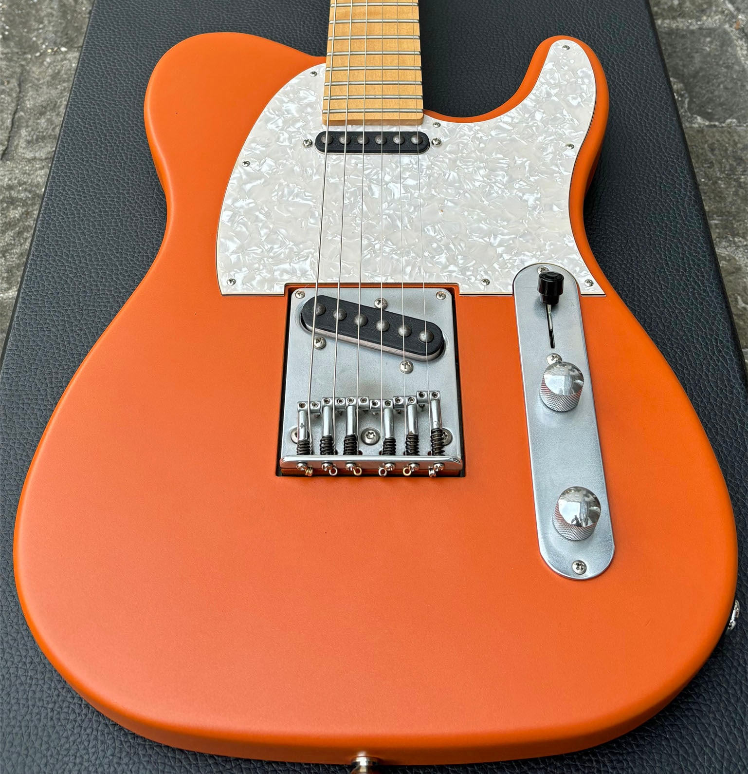 Marcoguitars Tele Orange — photo 1