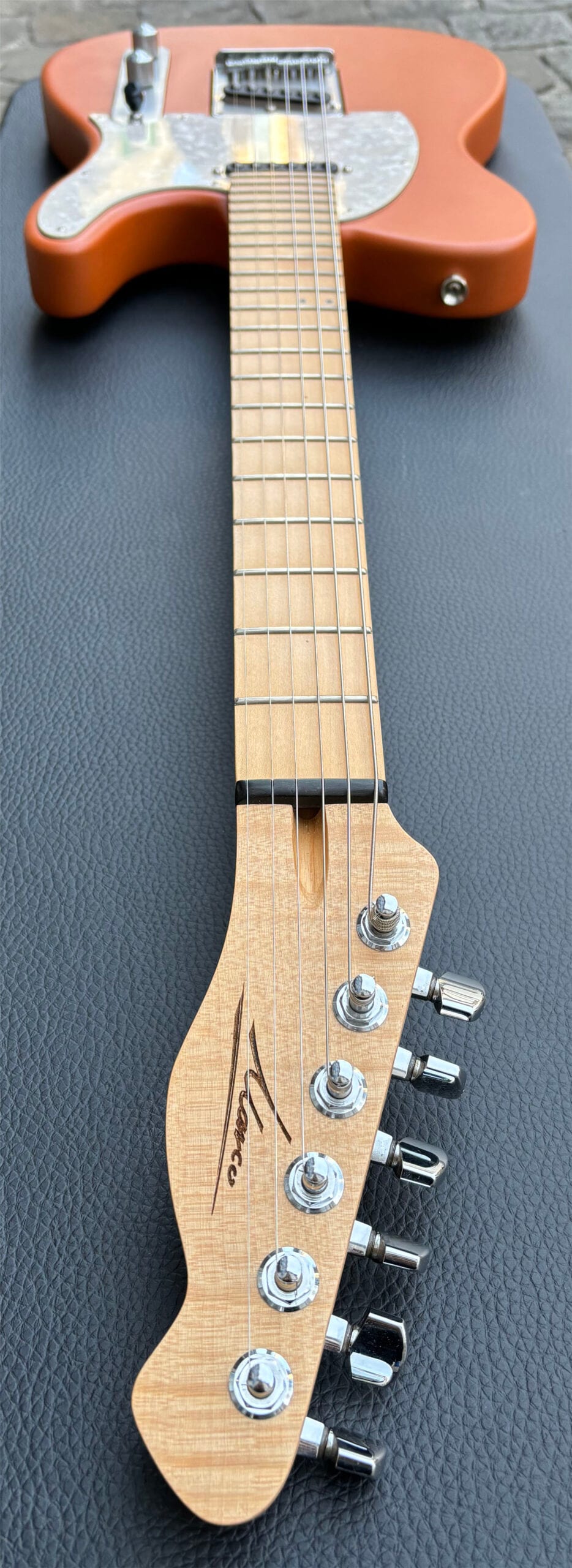 Marcoguitars Tele Orange — photo 4