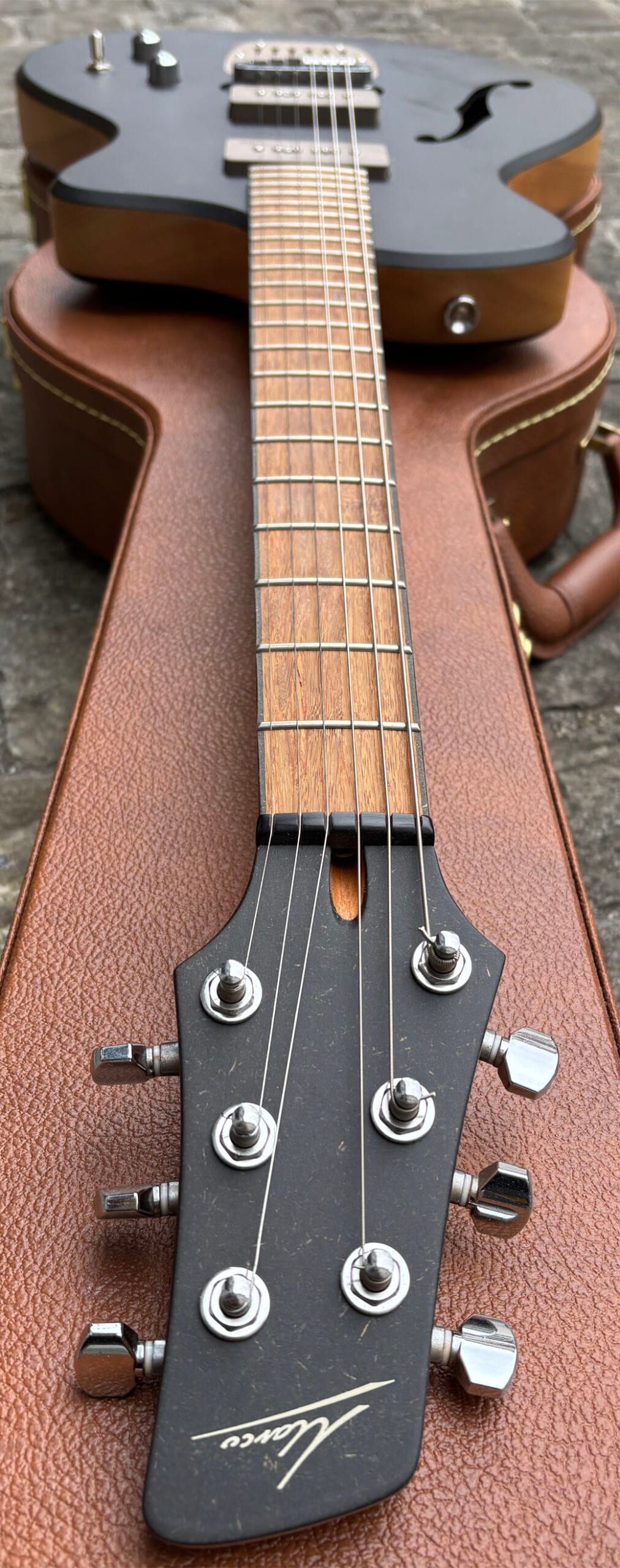 Marcoguitars TENIUS black glass — photo 3